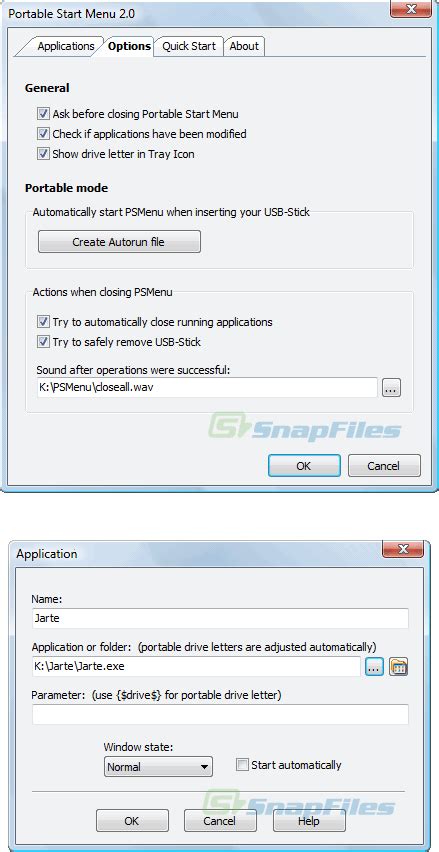 Portable Start Menu 4.2