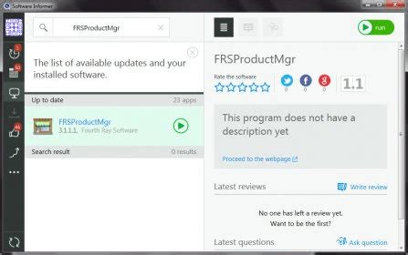 FRSProductMgr 4.0.12 Portable Download