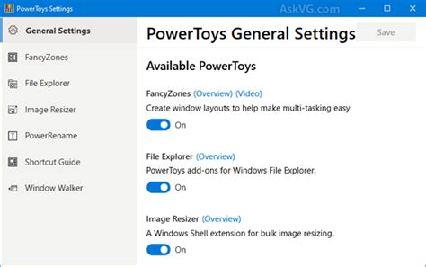 Free Microsoft PowerToys for